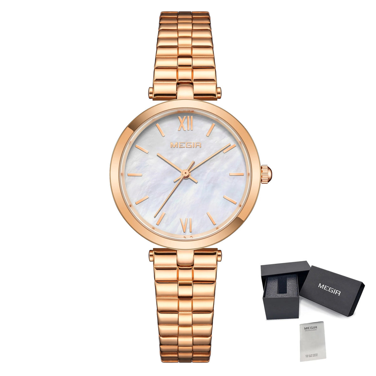 MEGIR Ladies Bracelet Watches Fashion Luxury Women&