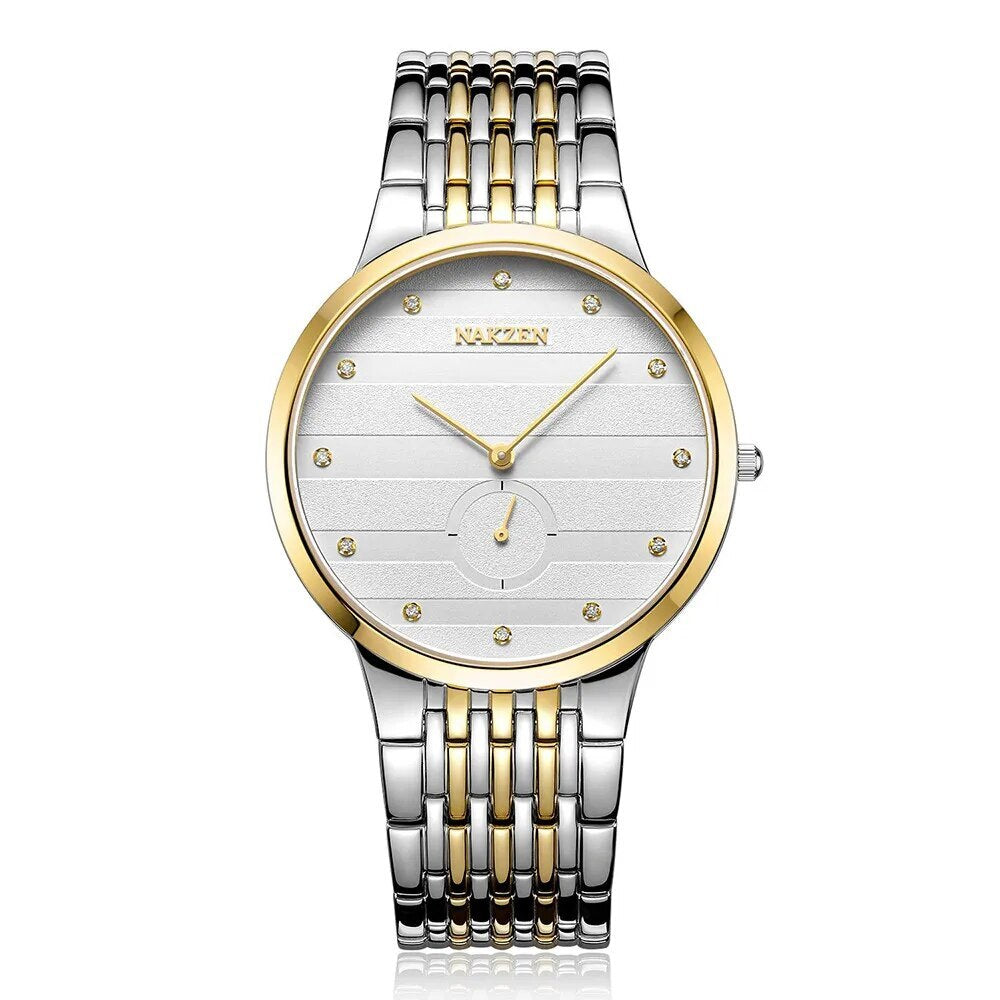 NAKZEN Commerce Diamond Men Watch Famous Luxury Brand Sapphire Watches Men&