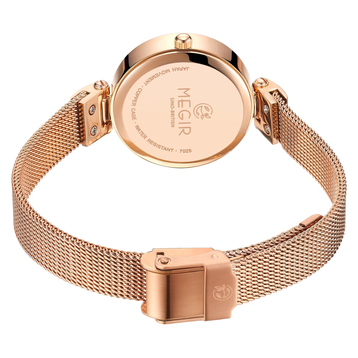 MEGIR Watches for Women Top Brand Fashion Ladies Wristwatch Waterproof Female Quartz Luxury Watch Montre Femme 7025