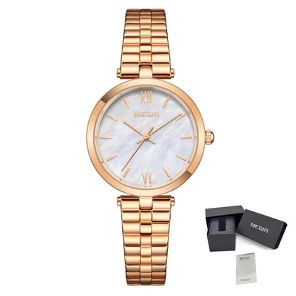 MEGIR Ladies Bracelet Watches Fashion Luxury Women&