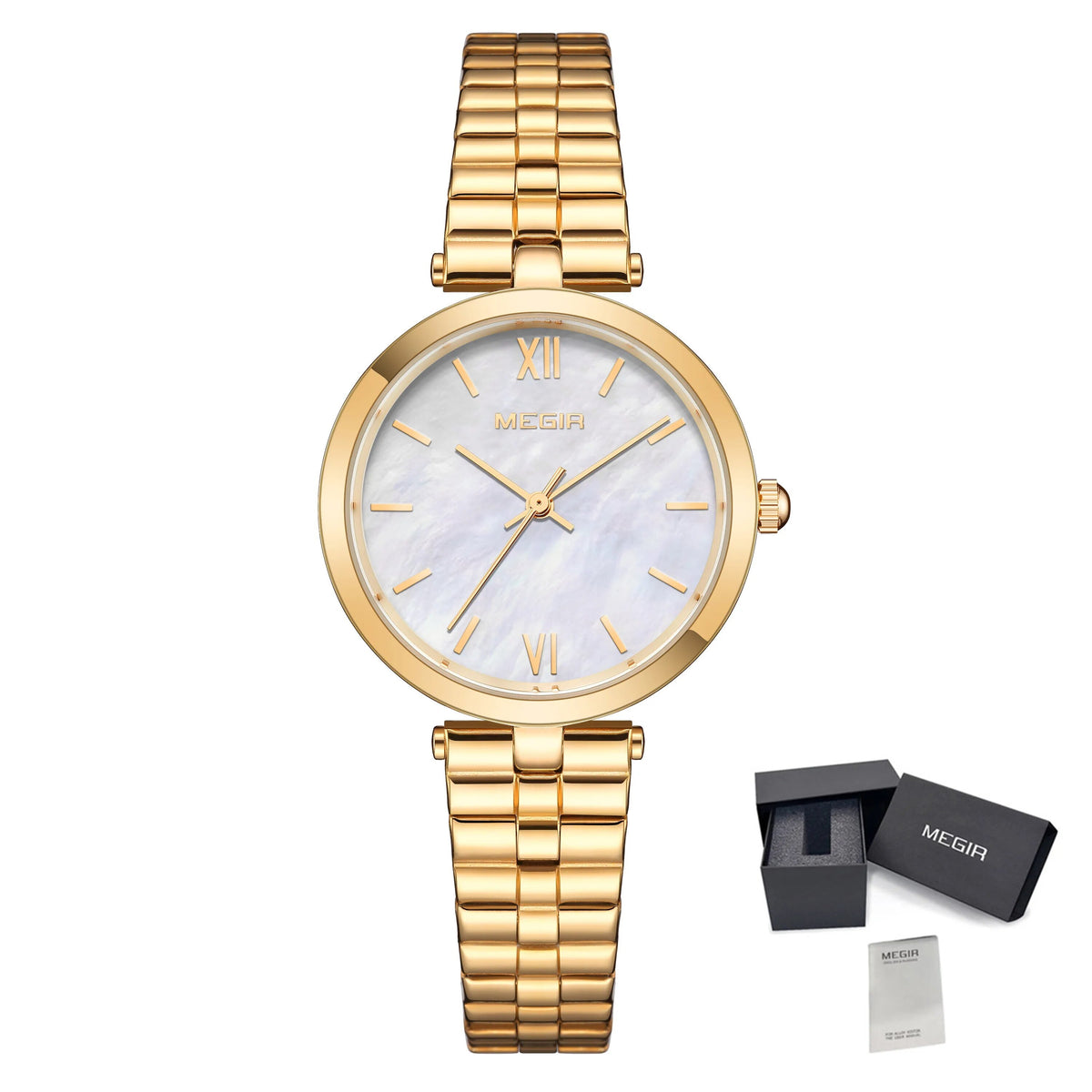 MEGIR Ladies Bracelet Watches Fashion Luxury Women&