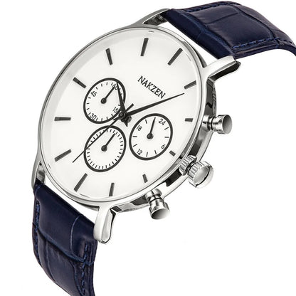 NAKZEN Men Fashion Sport Quartz Simple Clock Business Mens Watches Top Brand Luxury Waterproof Wrist Watch Relogio Masculino 5053