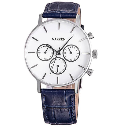 NAKZEN Men Fashion Sport Quartz Simple Clock Business Mens Watches Top Brand Luxury Waterproof Wrist Watch Relogio Masculino 5053
