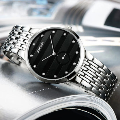 NAKZEN Commerce Diamond Men Watch Famous Luxury Brand Sapphire Watches Men&