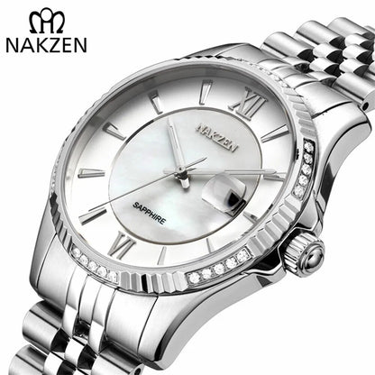 NAKZEN Business classic Mens Watches Top Brand Luxury Waterproo Man Quartz Watches Male Clock wristwatches Relogio Masculino 6013