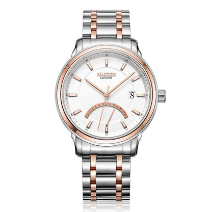 NAKZEN Crescent Shape Mens Quartz Watch Fashion Casual Waterproof Luxury Brand Date Wrist Watch Male Clock relogio masculino 4021