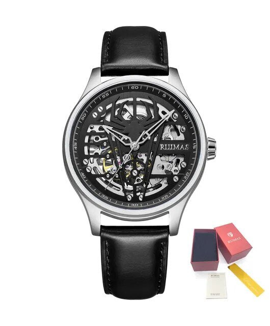 RUIMAS Mens Watches Leather Sports Watches Men&