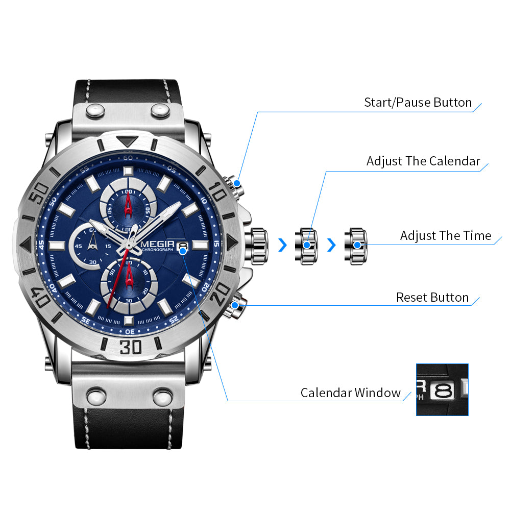 MEGIR Watch Men&