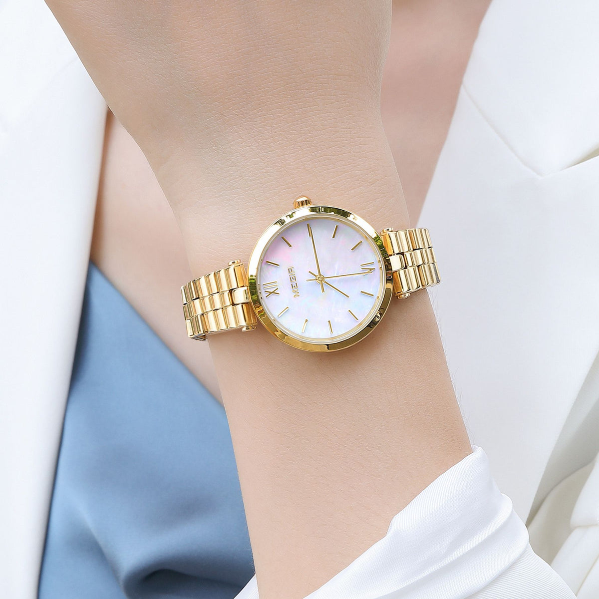 MEGIR Ladies Bracelet Watches Fashion Luxury Women&