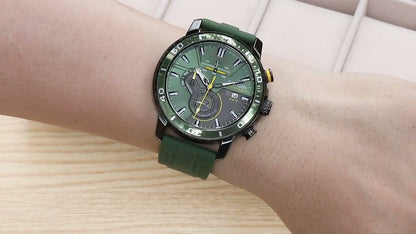MEGIR Luxury Military Watches for Men Fashion Sport Quartz Wristwatch Waterproof Silicone Band Male Clock Chronograph with Date 2224