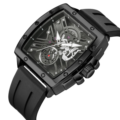 RUIMAS Luxury Fashion Men Sports Quartz Wrist Watches Waterproof Luminous Large Dial Casual Wristwatch Silicone Montre Homme 310