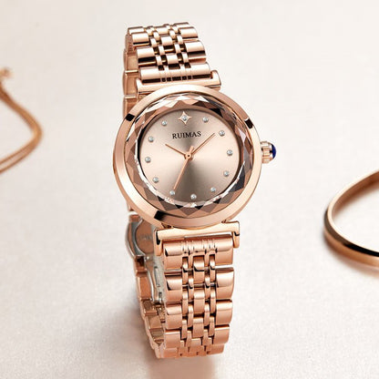 RUIMAS Women Bracelet Watches Brand Luxury Quartz Watch Fashion Casual Business Female Wristwatch Dress Clock Montre Homme 563