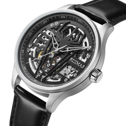 RUIMAS Mens Watches Leather Sports Watches Men&