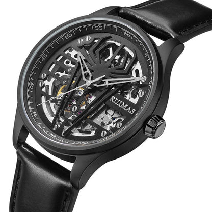 RUIMAS Mens Watches Leather Sports Watches Men&
