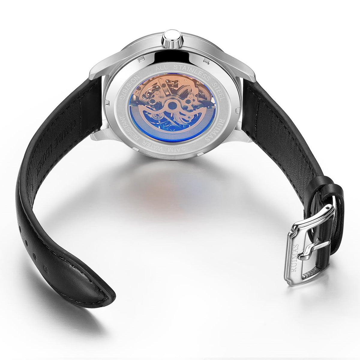 RUIMAS Mens Watches Leather Sports Watches Men&