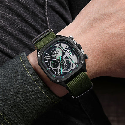 MEGIR Sports Military Watches for Men Luxury Business Casual Wristwatches Waterproof Date Clock Chronograph Reloj Hombre 2217