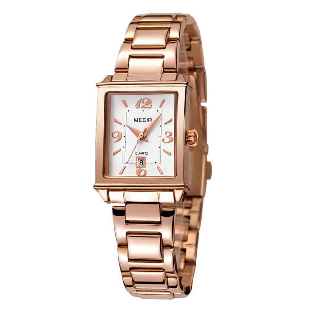 MEGIR Women Bracelet Watches Fashion Business Wristwatch for Ladies Elegant Quartz Watch Waterproof Date Clock Reloj Mujer 1079