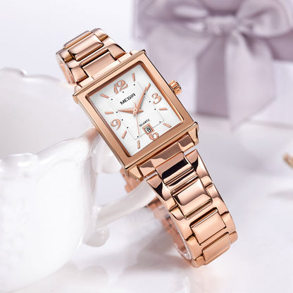MEGIR Women Bracelet Watches Fashion Business Wristwatch for Ladies Elegant Quartz Watch Waterproof Date Clock Reloj Mujer 1079