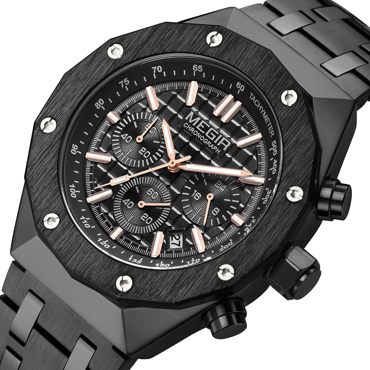 MEGIR Relogio Masculino Luxury Business Men Watches Fashion Military Watch Date Luminous Casual Quartz Wristwatch Man Clock 2213