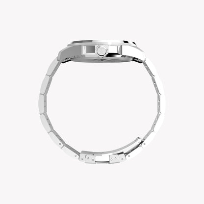 Essex 3-Hand Blue Dial SST Bracelet TW2Y21100 | Men&