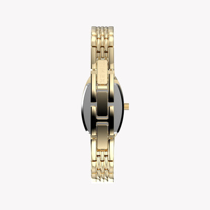 Womens Gold-Tone Case &amp; Bracelet with Mother of Pearl Dial TW2Y22400